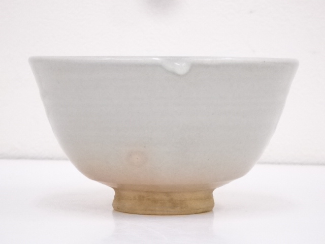 ♥とても古い 美濃焼 手捻り 茶碗 茶道具 骨董 古玩 茶道具 - 骨董・古